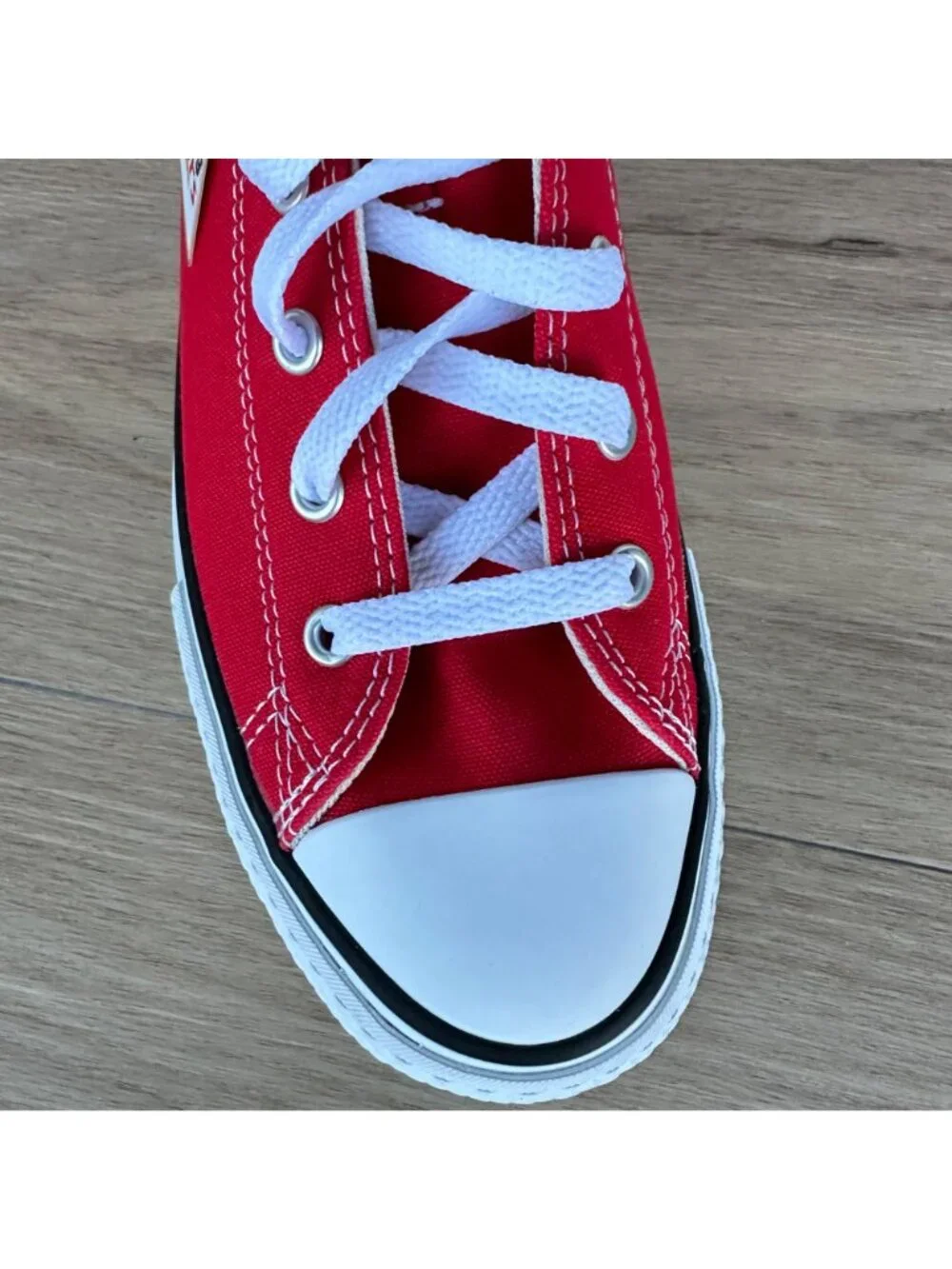 Converse Chuck Taylor EVA Lift Hi Platform 6 Big Kids Shoes Red Sneaker A08425C